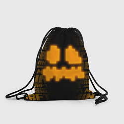 Рюкзак-мешок Неон Тыква - Майнкрафт, цвет: 3D-принт