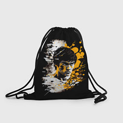 Рюкзак-мешок Брюс Ли в стиле поп арт, цвет: 3D-принт