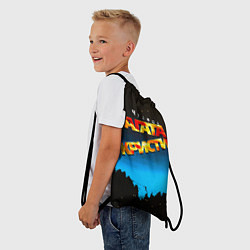 Рюкзак-мешок Чудеса - Агата Кристи, цвет: 3D-принт — фото 2