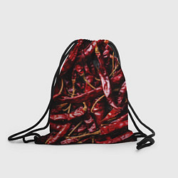Рюкзак-мешок Перчики чили, цвет: 3D-принт