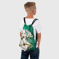 Рюкзак-мешок Дендро Архонт - Нахида, цвет: 3D-принт — фото 2