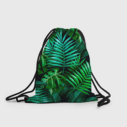 Мешок для обуви Тропические растения - текстура