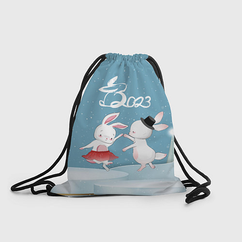 Мешок для обуви 2023 - танец зайчиков / 3D-принт – фото 1