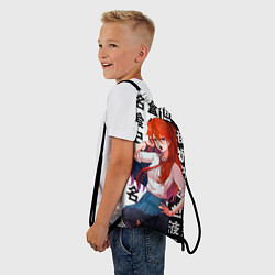 Рюкзак-мешок Аска школьница, цвет: 3D-принт — фото 2