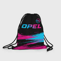 Мешок для обуви Opel - neon gradient: символ сверху