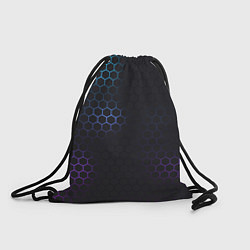 Рюкзак-мешок Броня из стали градиент, цвет: 3D-принт