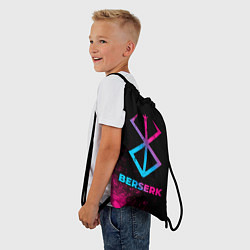 Рюкзак-мешок Berserk - neon gradient, цвет: 3D-принт — фото 2