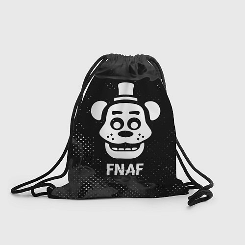 Мешок для обуви FNAF glitch на темном фоне / 3D-принт – фото 1