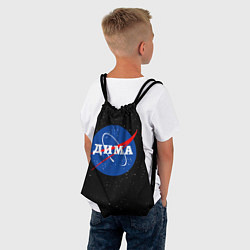 Рюкзак-мешок Дима Наса космос, цвет: 3D-принт — фото 2