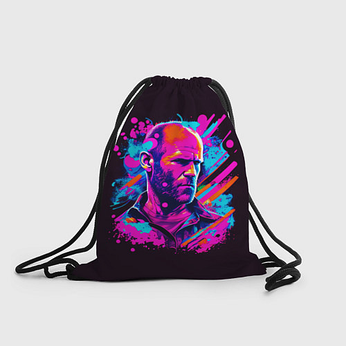 Мешок для обуви Jason Statham - pop art / 3D-принт – фото 1