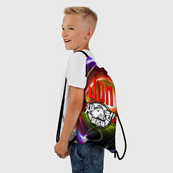 Рюкзак-мешок Jdm bull terrier, цвет: 3D-принт — фото 2