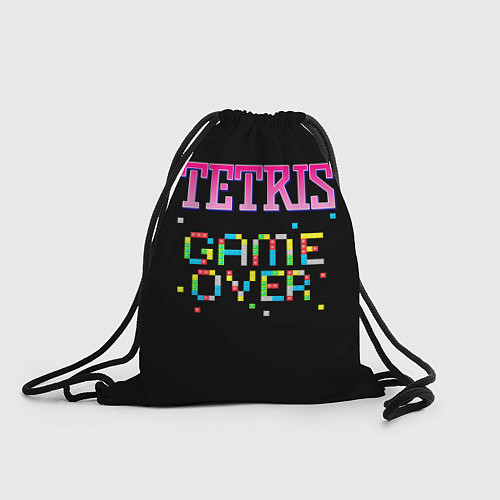 Мешок для обуви Tetris - Game Over / 3D-принт – фото 1