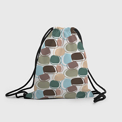 Рюкзак-мешок Фигуры геометрические абстрактные, цвет: 3D-принт
