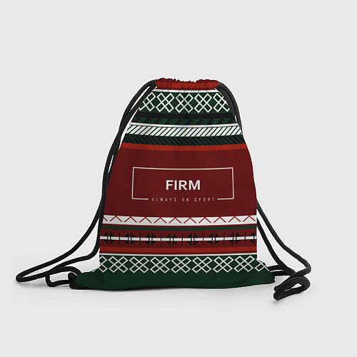Мешок для обуви FIRM как красный свитер из 90х / 3D-принт – фото 1