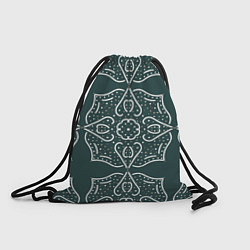Рюкзак-мешок Узор точки-сердечки, цвет: 3D-принт
