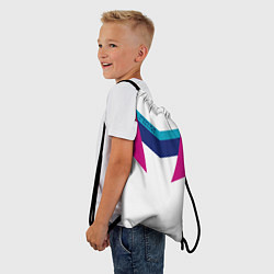 Рюкзак-мешок FIRM белый спортик, цвет: 3D-принт — фото 2
