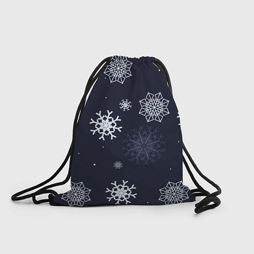 Мешок для обуви Снежная ночь / 3D-принт – фото 1