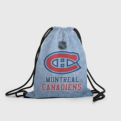 Рюкзак-мешок Montreal Canadiens - NHL, цвет: 3D-принт
