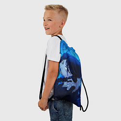 Рюкзак-мешок Вещь и Уэнсдэй, цвет: 3D-принт — фото 2