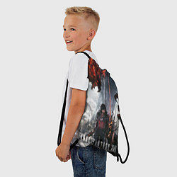 Рюкзак-мешок Клайв и Феникс Final fantasy 16, цвет: 3D-принт — фото 2