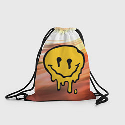 Рюкзак-мешок Смайлик течет, цвет: 3D-принт