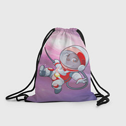 Рюкзак-мешок Обезьянка в космосе, цвет: 3D-принт
