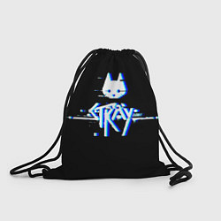 Мешок для обуви Stray blue glitch