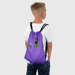 Рюкзак-мешок Pepe Идол Гигачад, цвет: 3D-принт — фото 2
