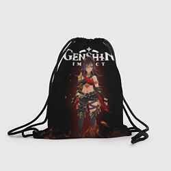 Мешок для обуви Дэхья и огонь Персонаж Genshin Impact