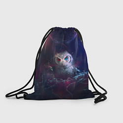 Рюкзак-мешок Мистическая сова, цвет: 3D-принт