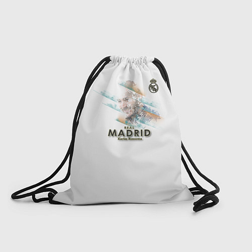 Мешок для обуви Karim Benzema - Real Madrid / 3D-принт – фото 1