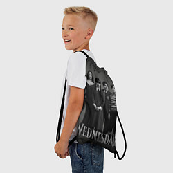 Рюкзак-мешок Портрет семейки Аддамс, цвет: 3D-принт — фото 2