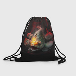 Рюкзак-мешок Японский карп, цвет: 3D-принт
