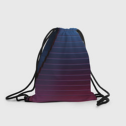 Рюкзак-мешок Абсрактная лестничная тёмно-синяя текстура, цвет: 3D-принт