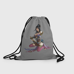 Рюкзак-мешок Samurai girl with a sword, цвет: 3D-принт