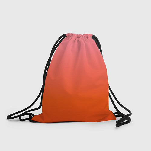 Мешок для обуви Оранжево-розовый градиент / 3D-принт – фото 1
