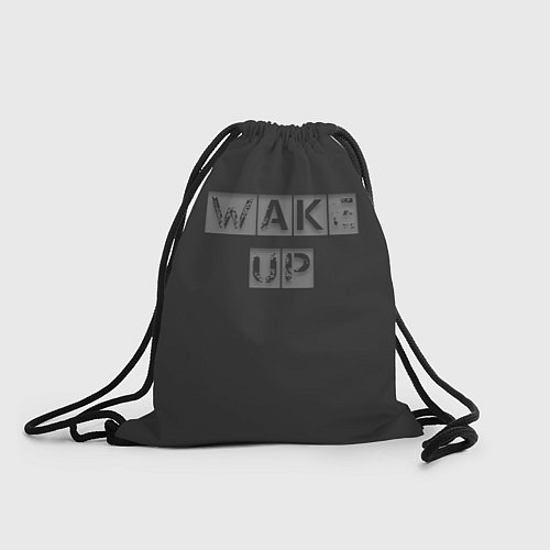 Мешок для обуви Wake up / 3D-принт – фото 1