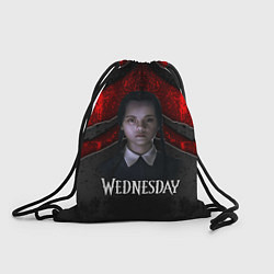 Мешок для обуви Wedneday black and red