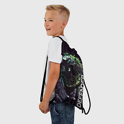 Рюкзак-мешок Защитник в стиле киберпанк, цвет: 3D-принт — фото 2