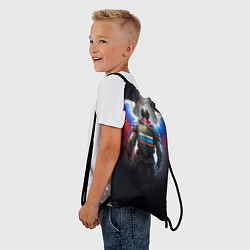 Рюкзак-мешок Диванный паладин поддержки, цвет: 3D-принт — фото 2