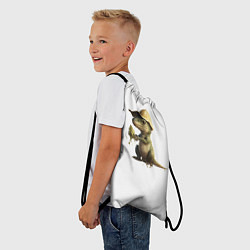 Рюкзак-мешок Baby T-Rex, цвет: 3D-принт — фото 2