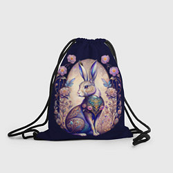 Рюкзак-мешок Мистический заяц, цвет: 3D-принт