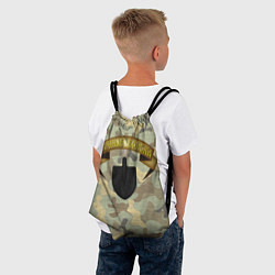 Рюкзак-мешок Дачные войска, цвет: 3D-принт — фото 2