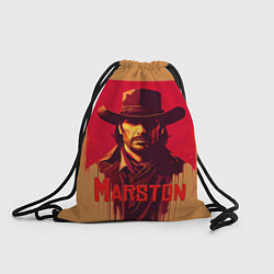 Рюкзак-мешок John Marston poster, цвет: 3D-принт