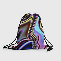 Рюкзак-мешок Блестящая ткань, цвет: 3D-принт