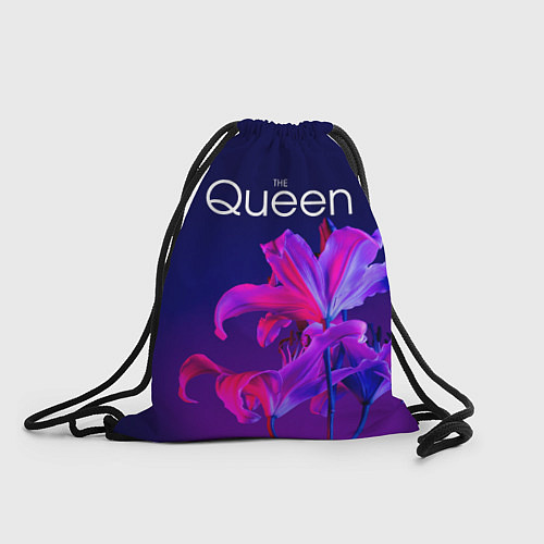 Мешок для обуви The Queen Королева и цветы / 3D-принт – фото 1