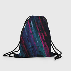 Рюкзак-мешок Неоновая стена, цвет: 3D-принт