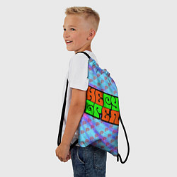 Рюкзак-мешок Несу бред, цвет: 3D-принт — фото 2
