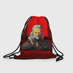Рюкзак-мешок The witcher simpson, цвет: 3D-принт