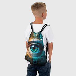 Рюкзак-мешок Всевидящий глаз, цвет: 3D-принт — фото 2